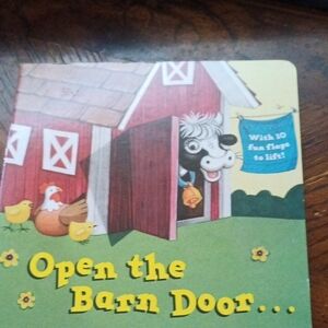 Open the Barn Door Children's Book